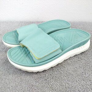 Vionic Rejuvenate Green Recovery Slides Mens Shoes Size 12 Comfort Slip On